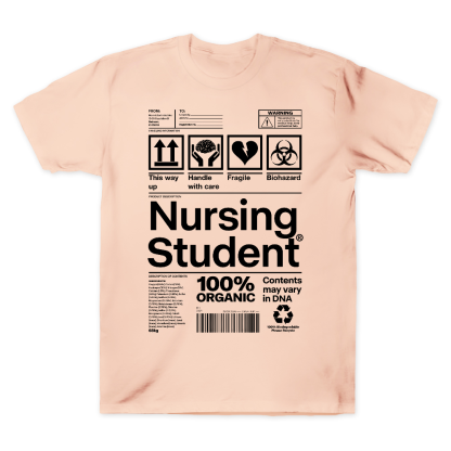 School Of Nursing Student Gift Cotton Doctor T-shirt