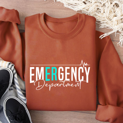 Emergency Department Cotton Pullover Sweatshirt