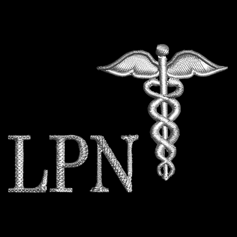 Personalized LPN Licensed Nurse Practitioner Embroidered Crew Neck Sweatshirt