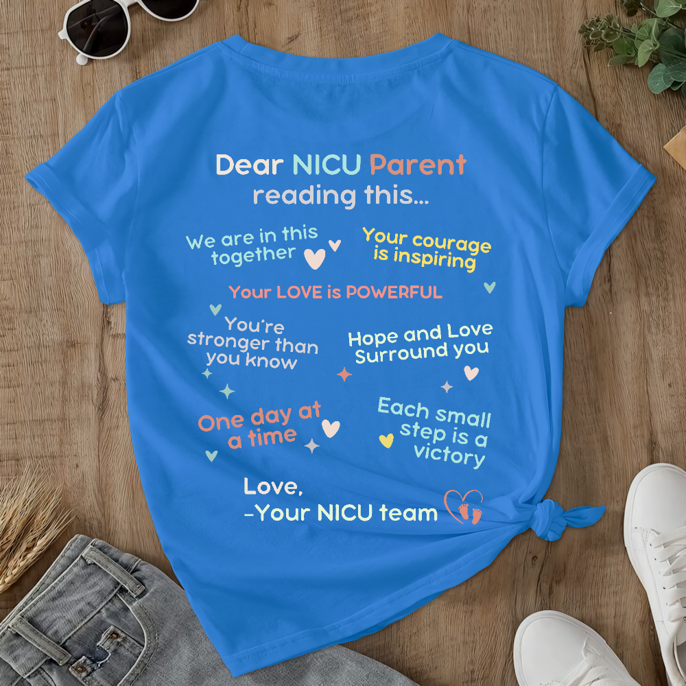 It's A Good Day To Save Teeth Double-Sided Cotton Printed T-Shirt