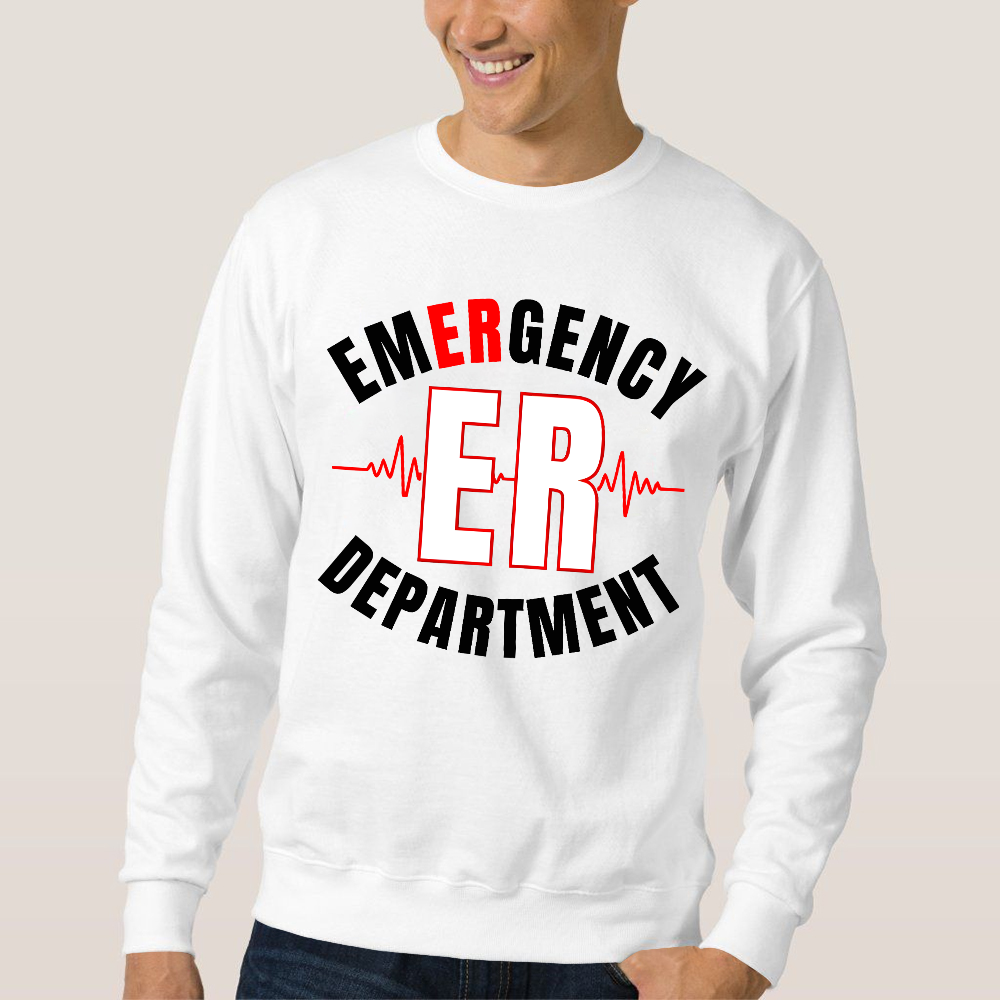 Emergency Department Cotton Pullover Sweatshirt