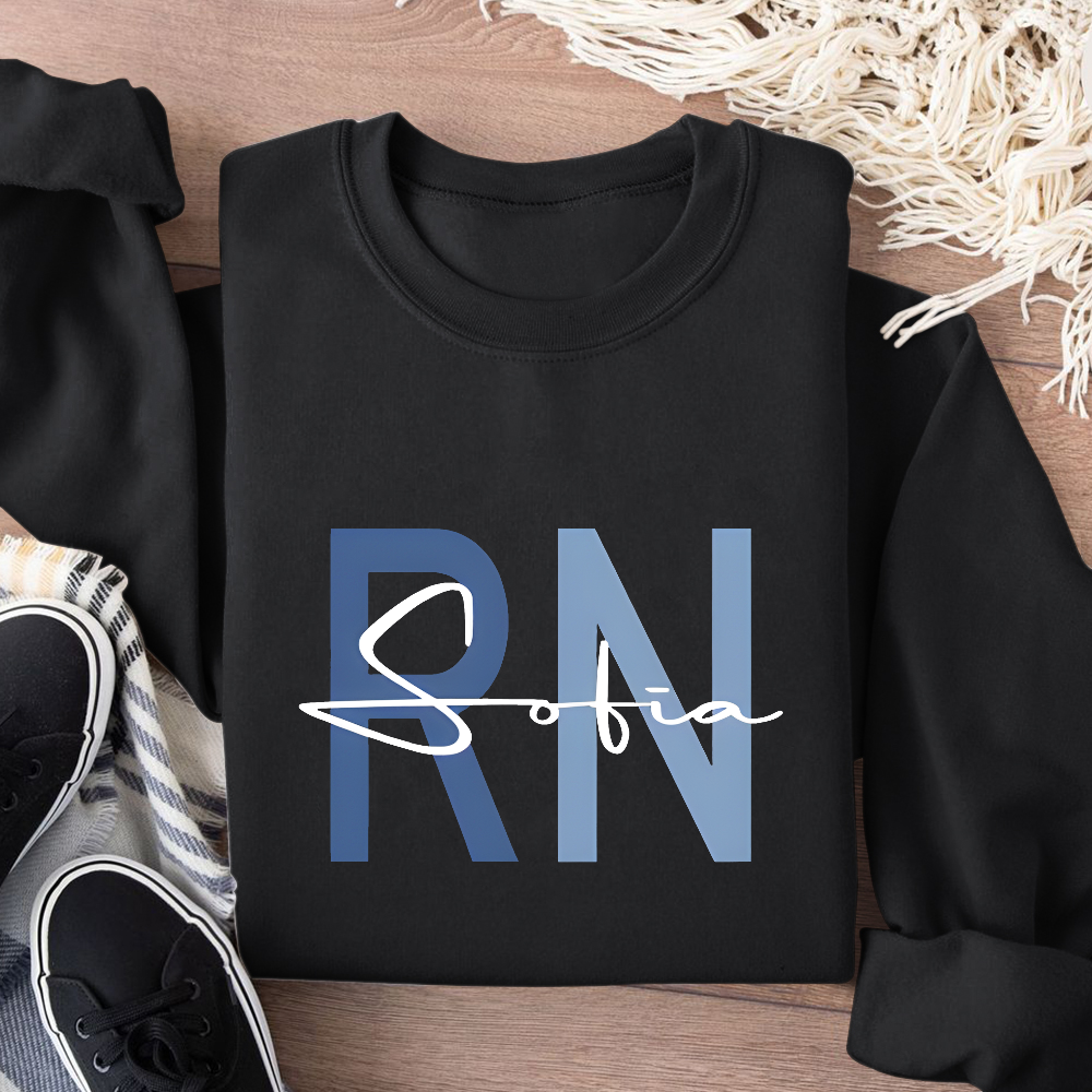 RN Sofia Cotton Pullover Sweatshirt