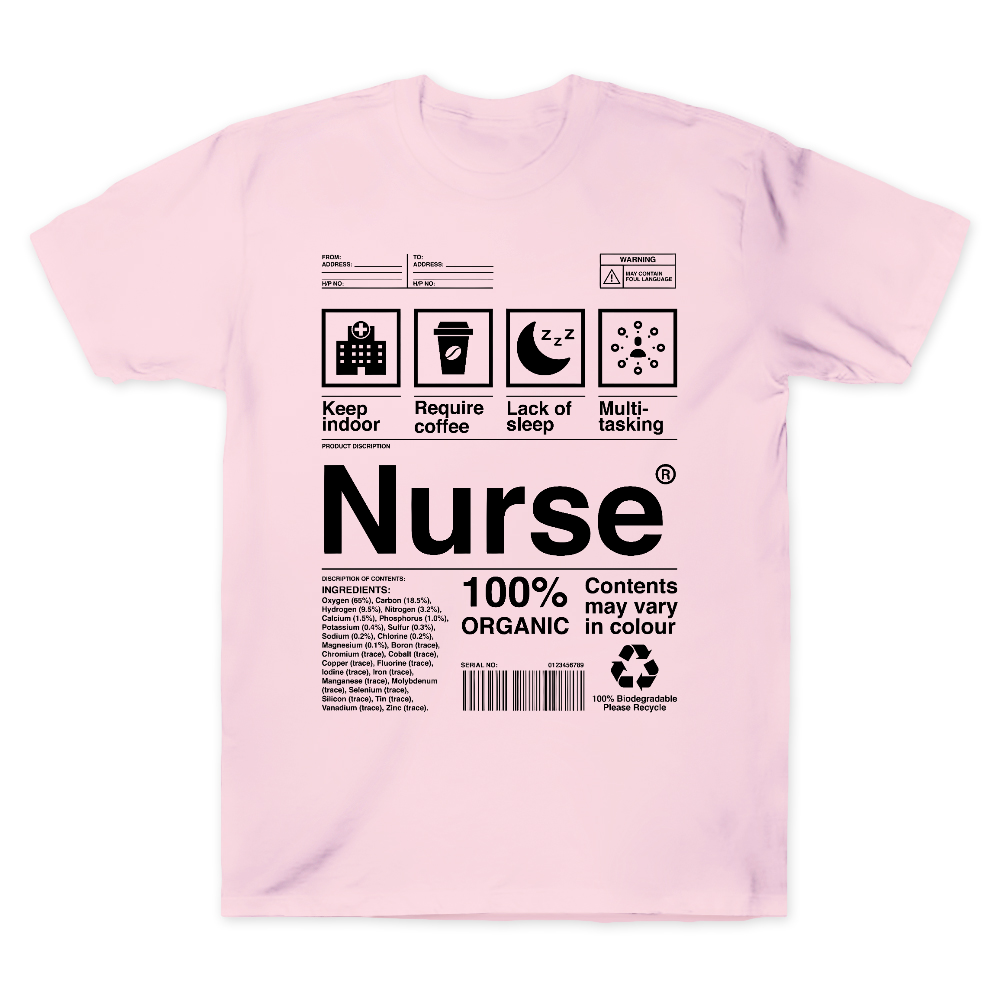 Nurse Gift Instructions For Nurses Cotton Doctor T-shirt