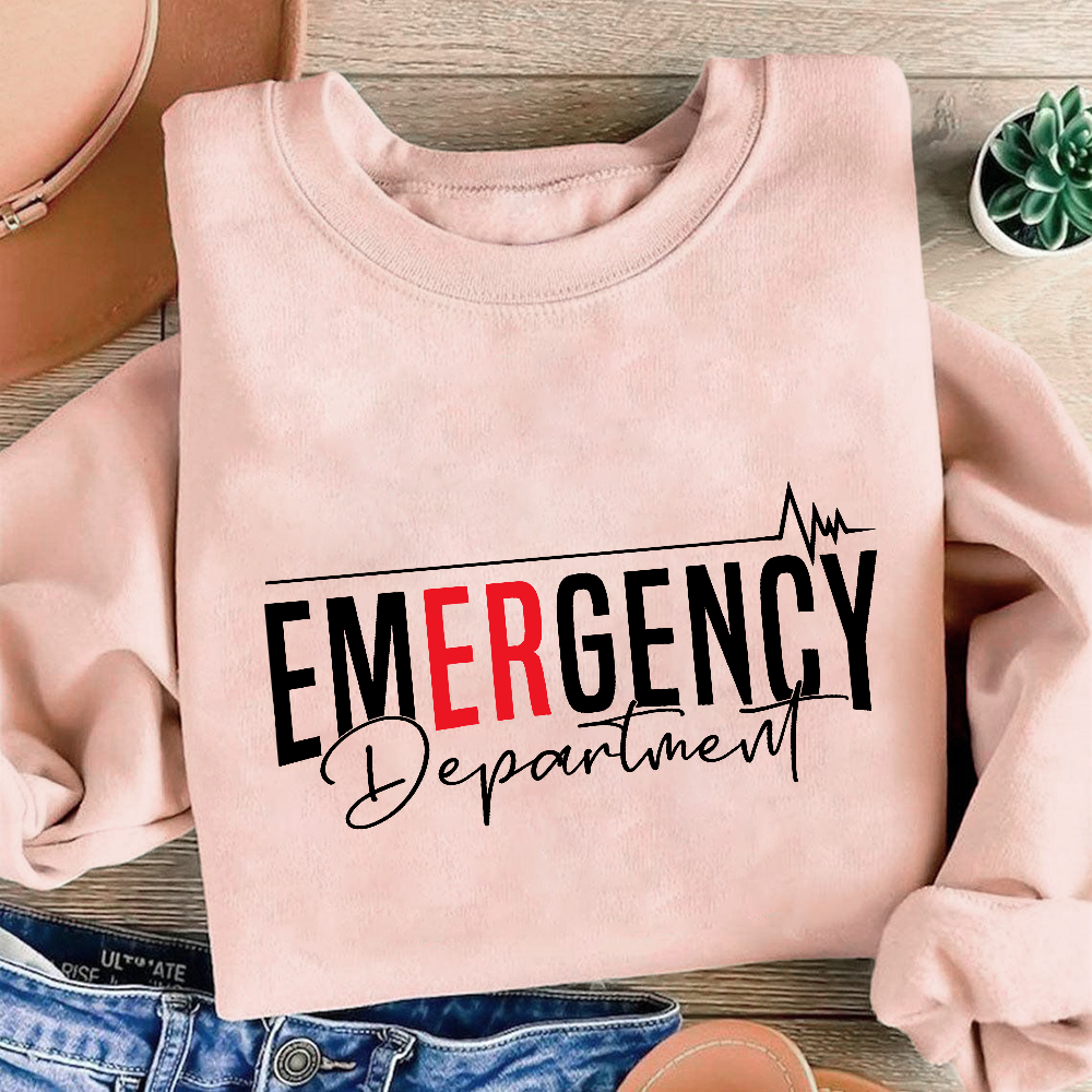 Emergency Department Cotton Pullover Sweatshirt
