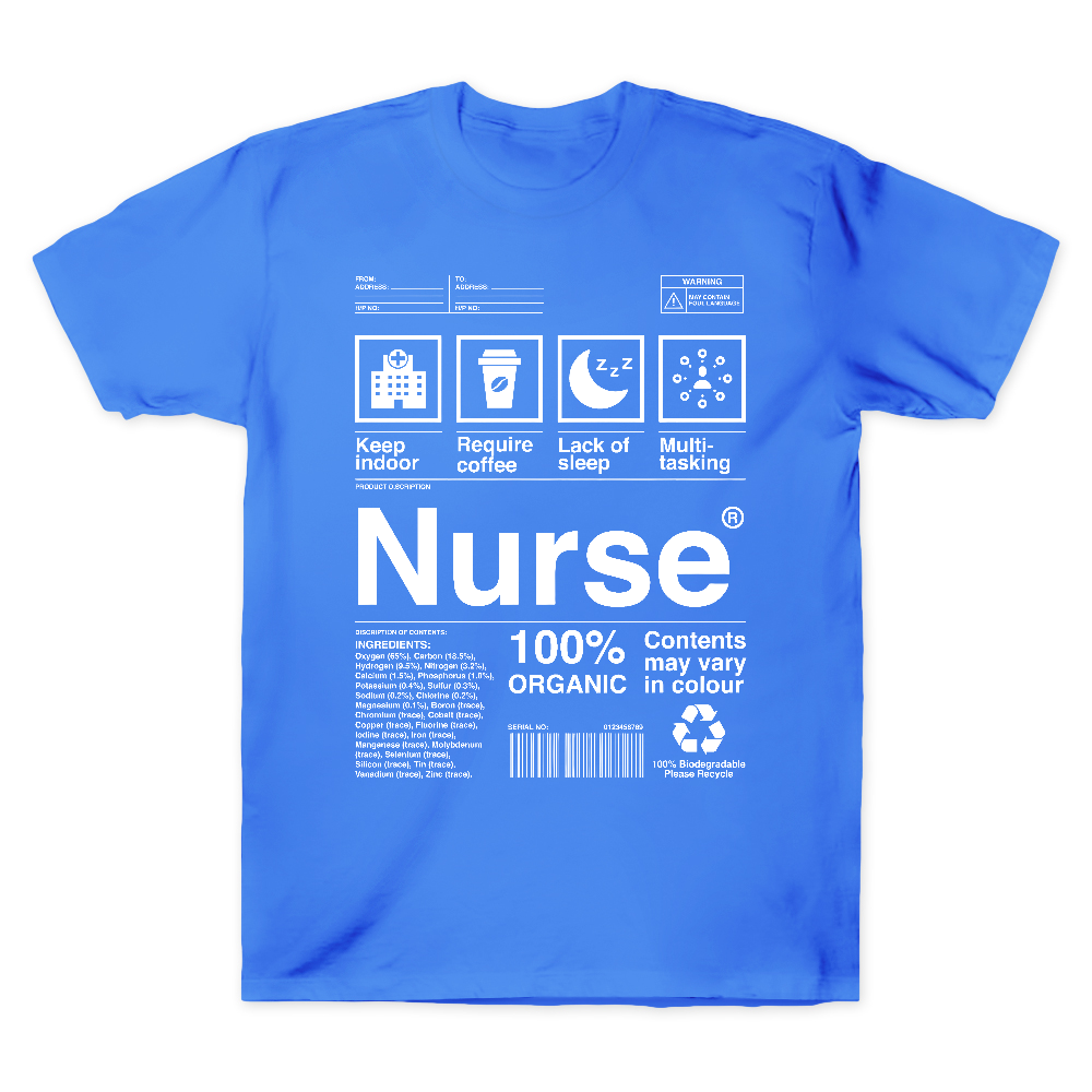 Nurse Gift Instructions For Nurses Cotton Doctor T-shirt