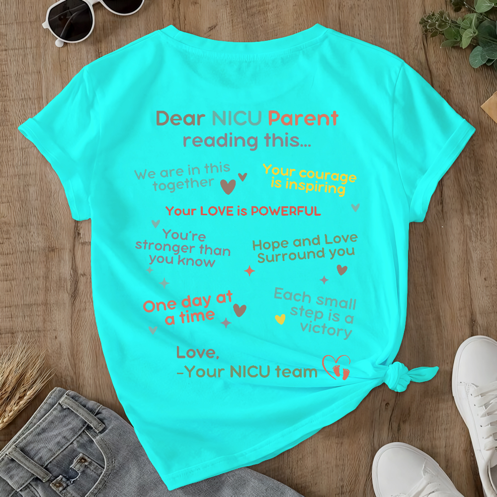 It's A Good Day To Save Teeth Double-Sided Cotton Printed T-Shirt