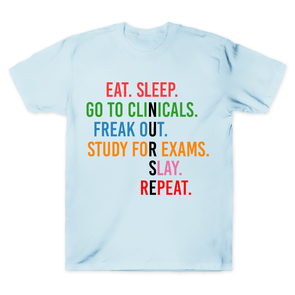 Nursing School Student Future Nurse Rn Cotton Doctor T-shirt