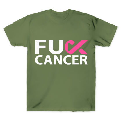 Fuck Cancer Cancer Awareness And Support Cotton Doctor T-shirt