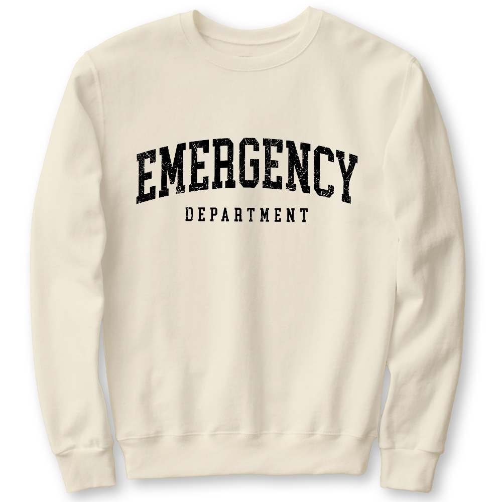 Emergency Department Cotton Pullover Sweatshirt