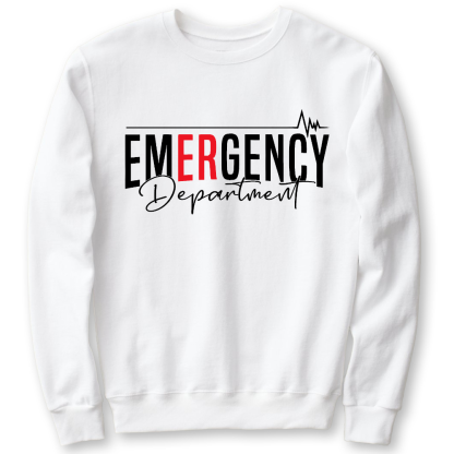 Emergency Department Cotton Pullover Sweatshirt