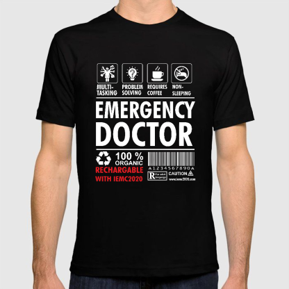 Emergency Doctor's Manual Cotton Doctor T-shirt