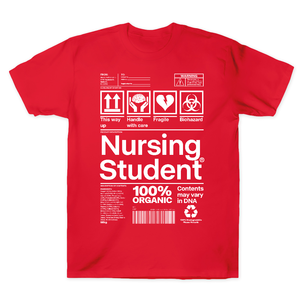 School Of Nursing Student Gift Cotton Doctor T-shirt