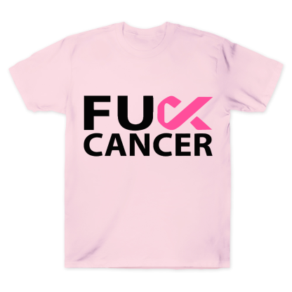 Fuck Cancer Cancer Awareness And Support Cotton Doctor T-shirt