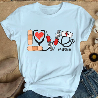 Nurselife Cotton Nurse T-shirt