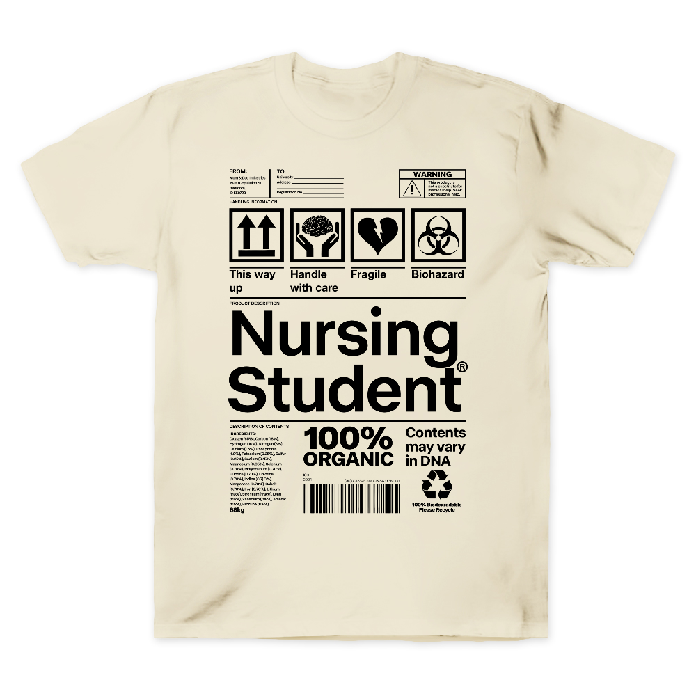 School Of Nursing Student Gift Cotton Doctor T-shirt