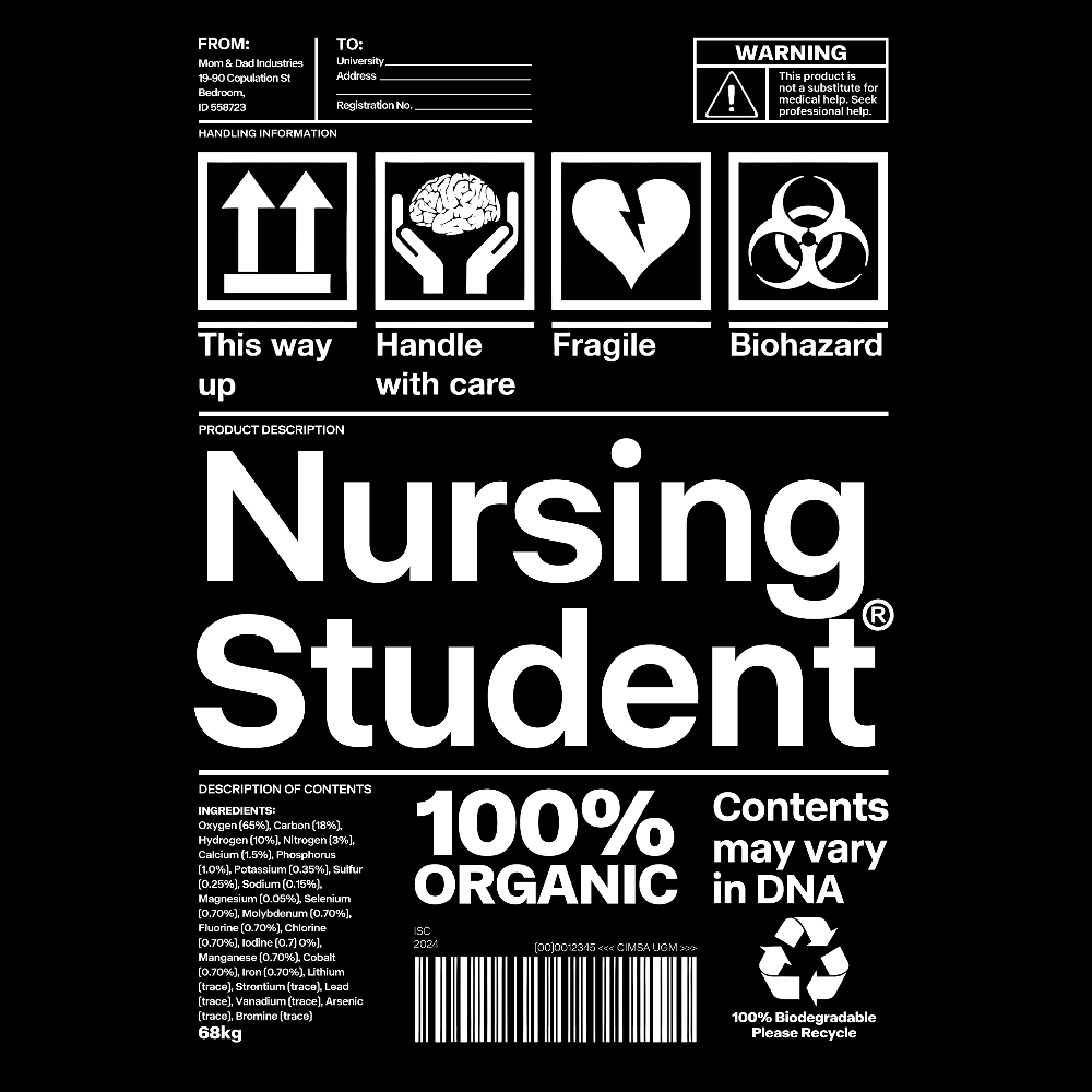 School Of Nursing Student Gift Cotton Doctor T-shirt