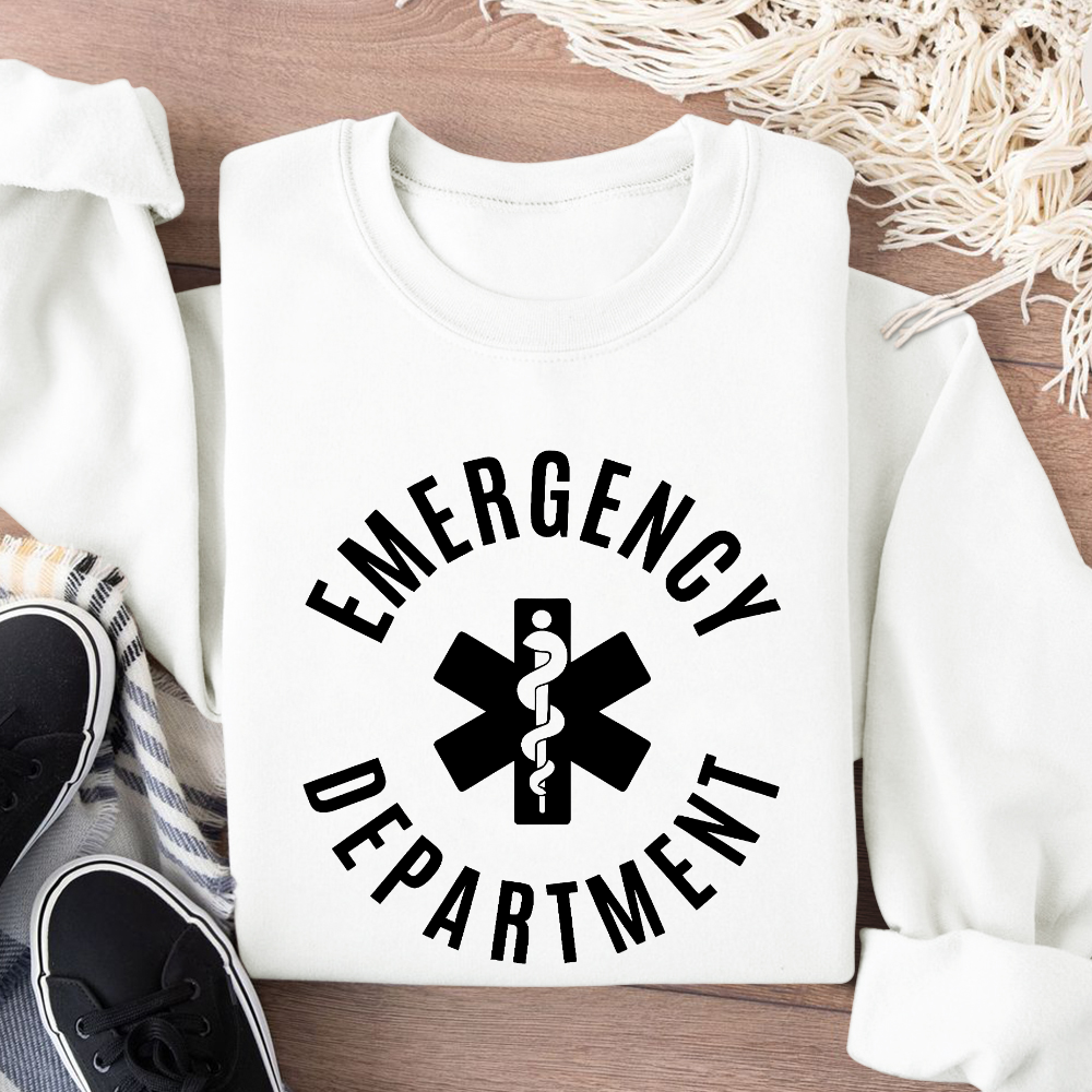 Emergency Department Cotton Pullover Sweatshirt