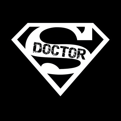 Super Doctor Cotton Pullover Sweatshirt