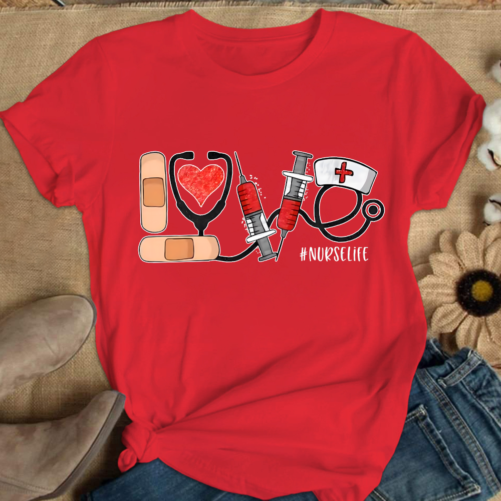 Nurselife Cotton Nurse T-shirt