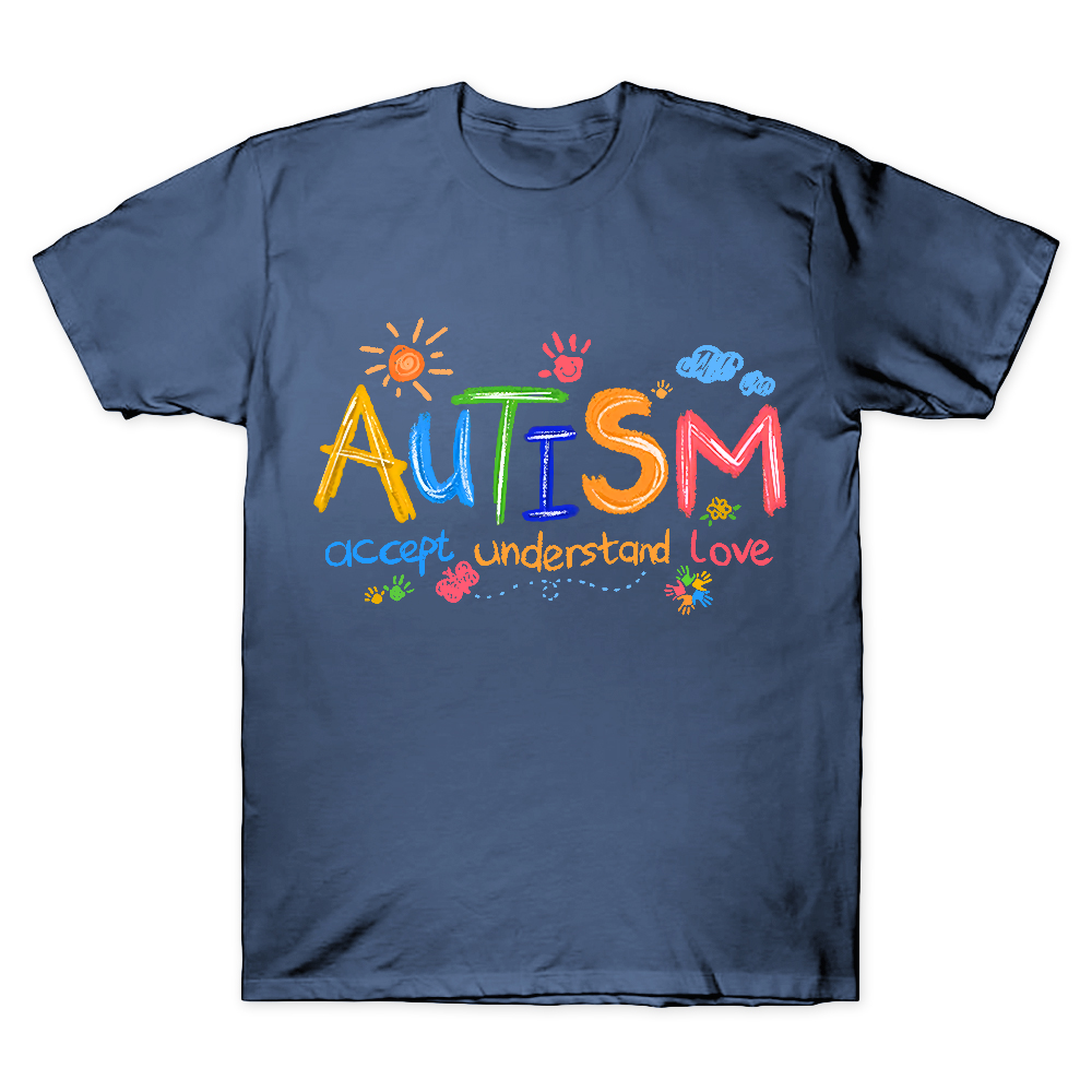 Autism Accept Understand Love Cotton Doctor T-shirt
