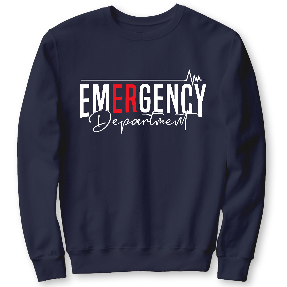 Emergency Department Cotton Pullover Sweatshirt