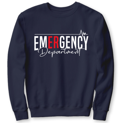 Emergency Department Cotton Pullover Sweatshirt