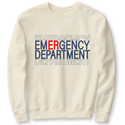 Emergency Department Cotton Pullover Sweatshirt