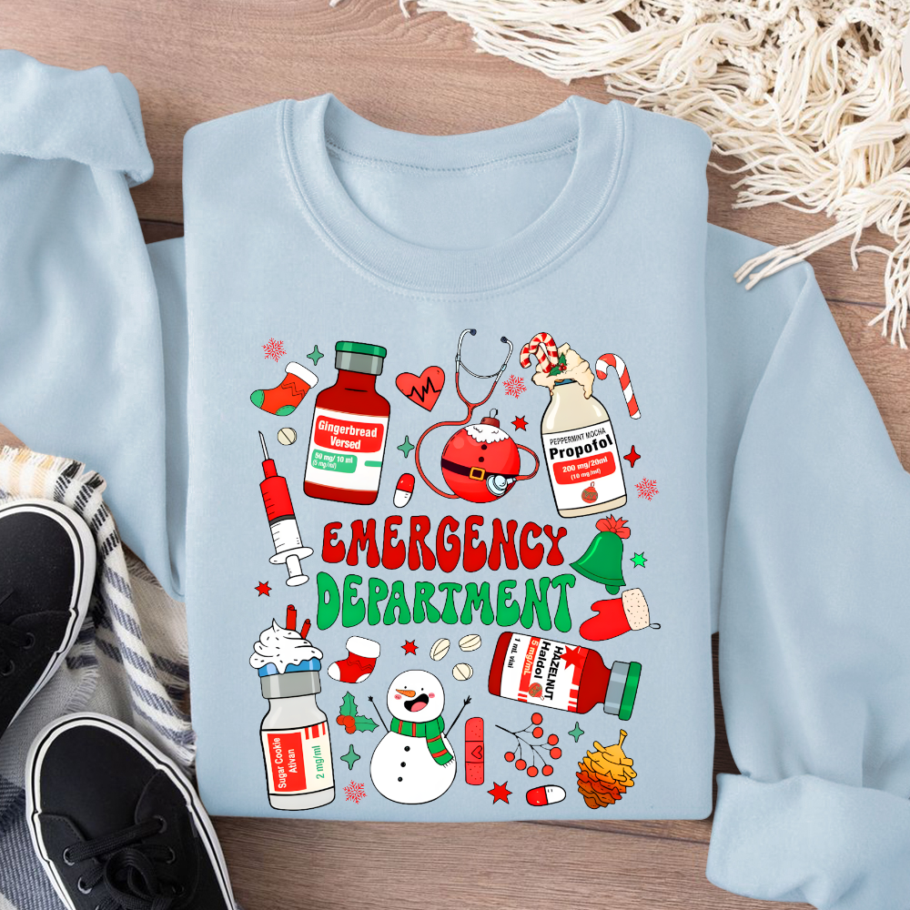 Emergency Department Cotton Pullover Sweatshirt