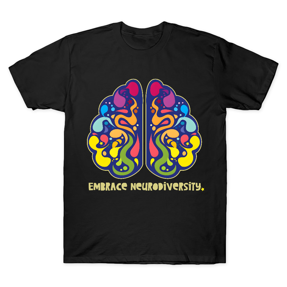 Embrace Neurodiversity Cotton Doctor T-shirt