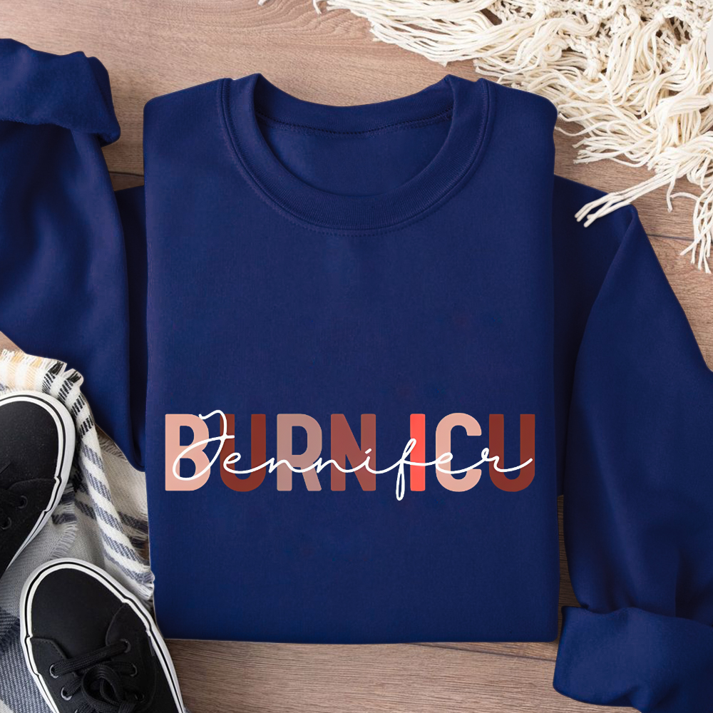 Burn ICU Cotton Pullover Sweatshirt