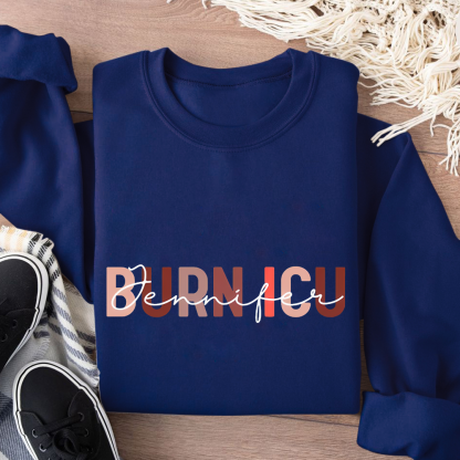 Burn ICU Cotton Pullover Sweatshirt