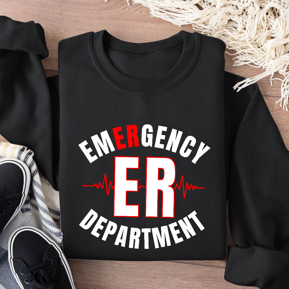 Emergency Department Cotton Pullover Sweatshirt