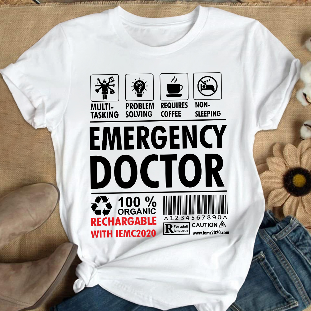 Emergency Doctor's Manual Cotton Nurse T-shirt