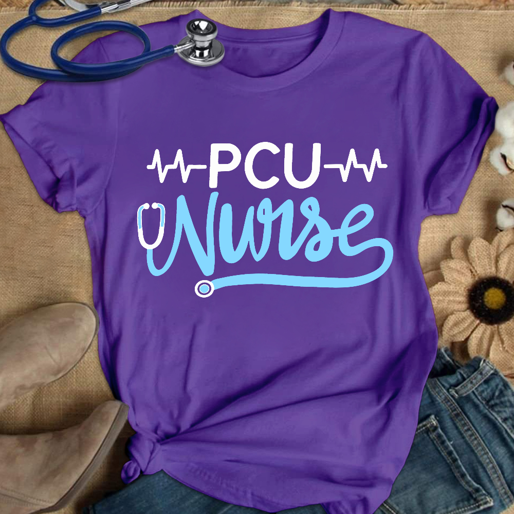 PCU Nurse Cotton Nurse T-shirt