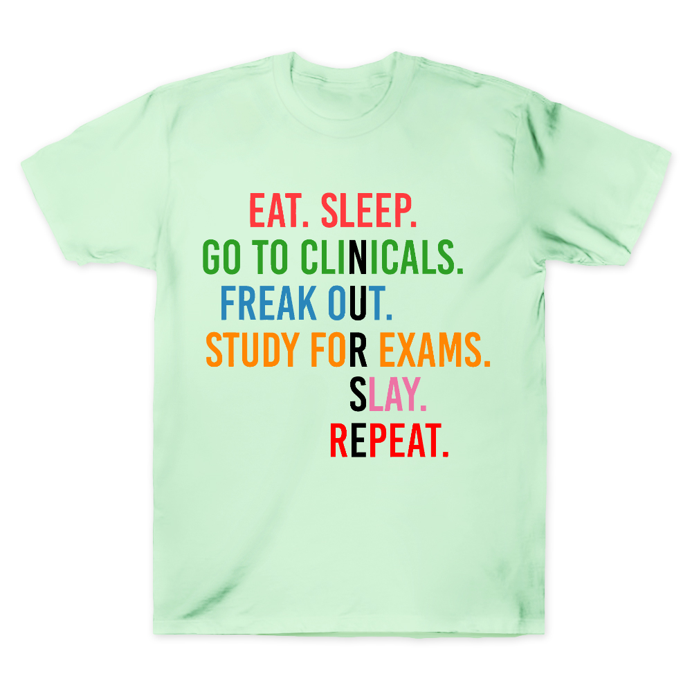 Nursing School Student Future Nurse Rn Cotton Doctor T-shirt