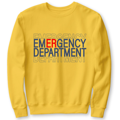 Emergency Department Cotton Pullover Sweatshirt