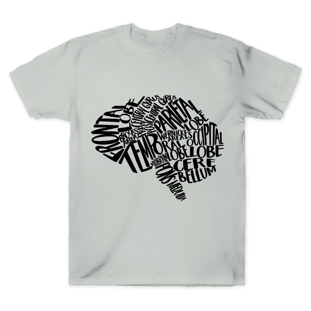 Brain Anatomy Cotton Doctor T-shirt