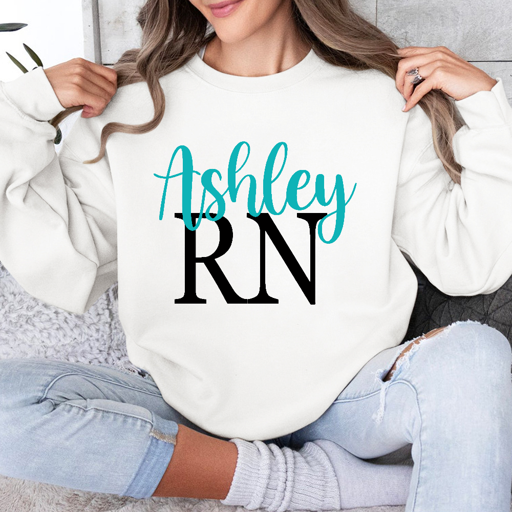 RN Ashley Cotton Pullover Sweatshirt