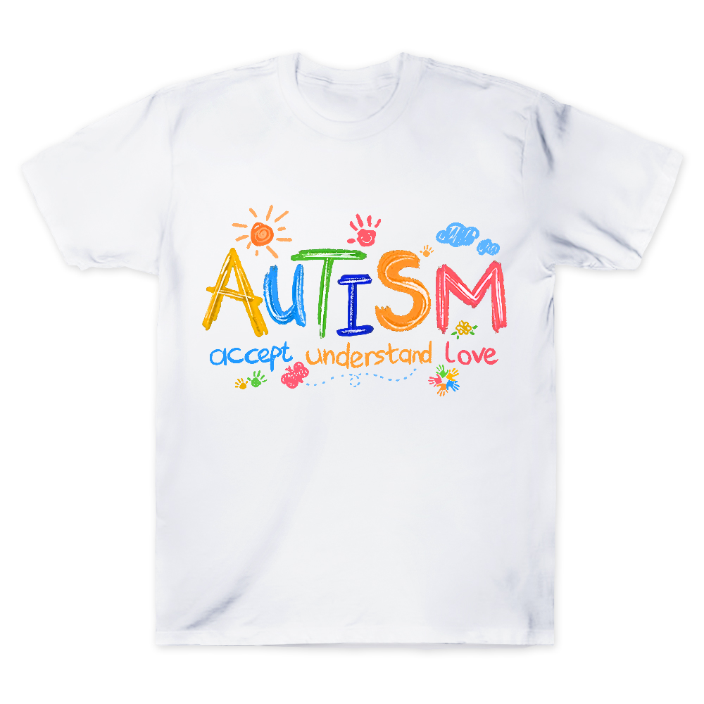 Autism Accept Understand Love Cotton Doctor T-shirt