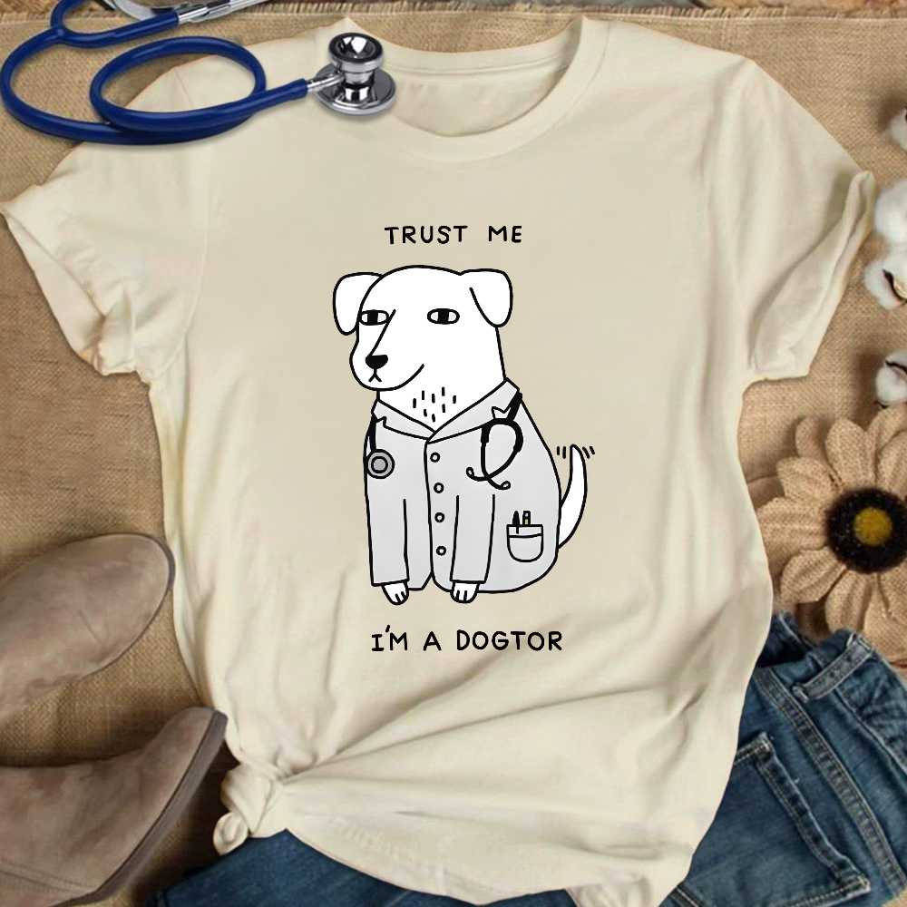 Dogtor Classic Cotton Nurse T-shirt
