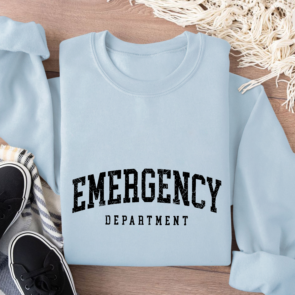 Emergency Department Cotton Pullover Sweatshirt