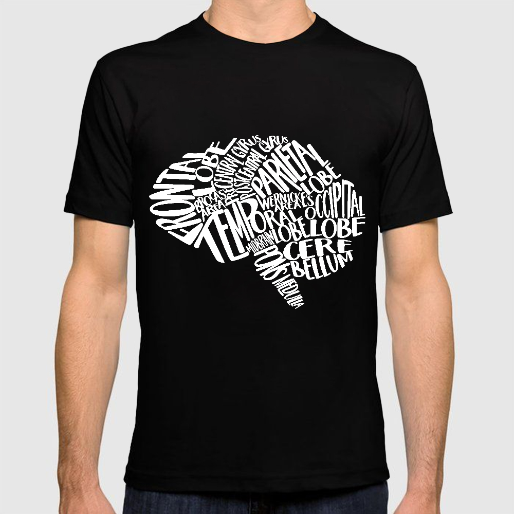 Brain Anatomy Cotton Doctor T-shirt