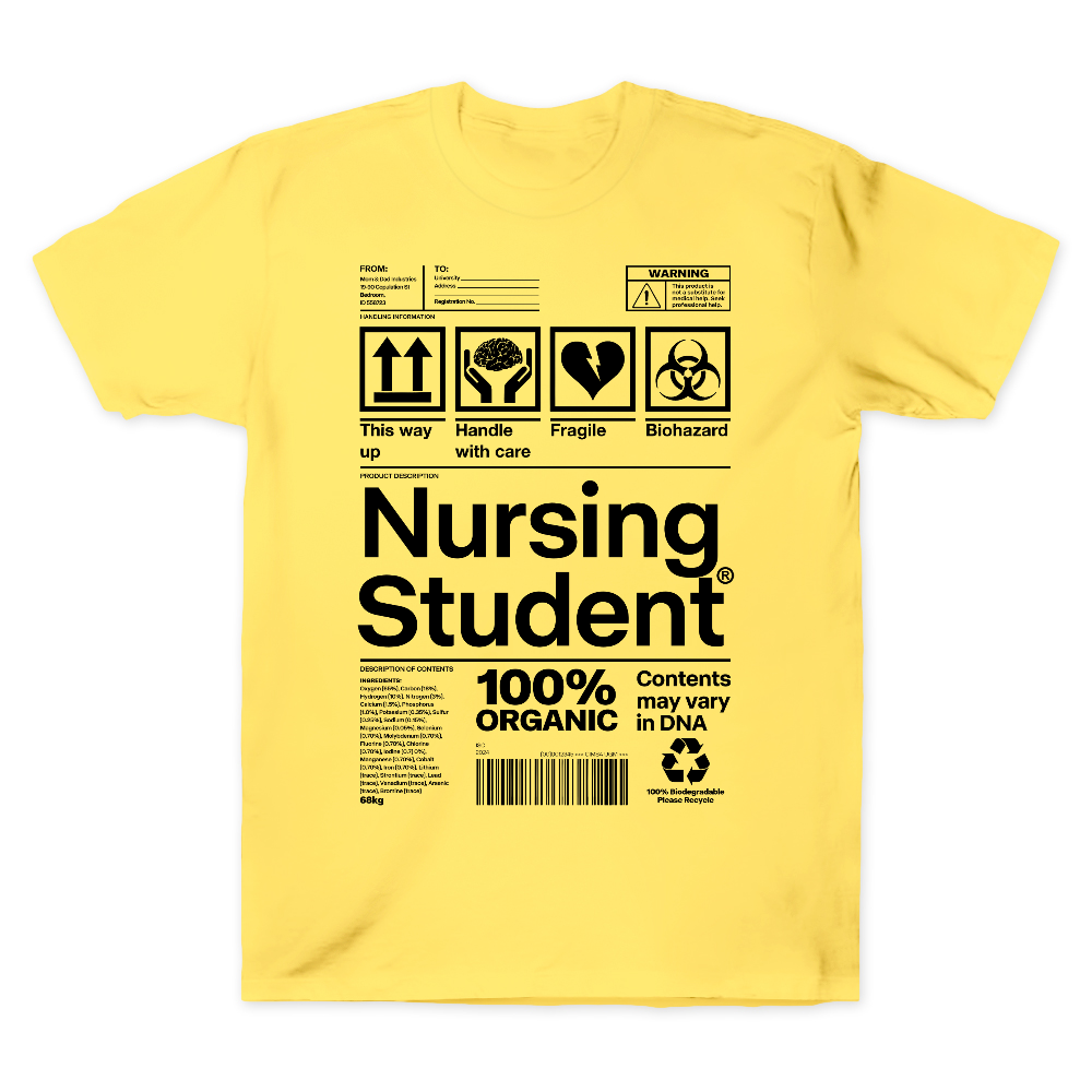 School Of Nursing Student Gift Cotton Doctor T-shirt