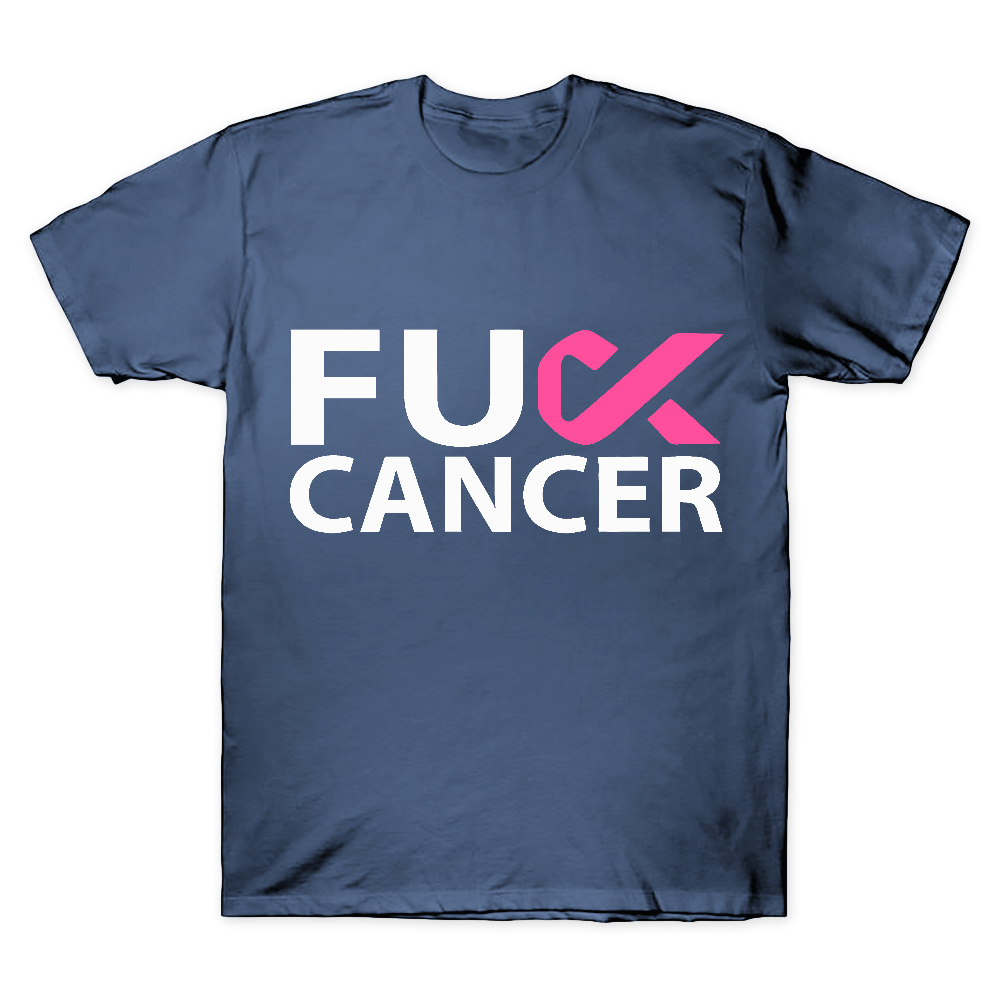 Fuck Cancer Cancer Awareness And Support Cotton Doctor T-shirt