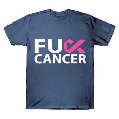 Fuck Cancer Cancer Awareness And Support Cotton Doctor T-shirt