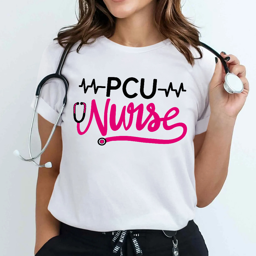 PCU Nurse Cotton Nurse T-shirt
