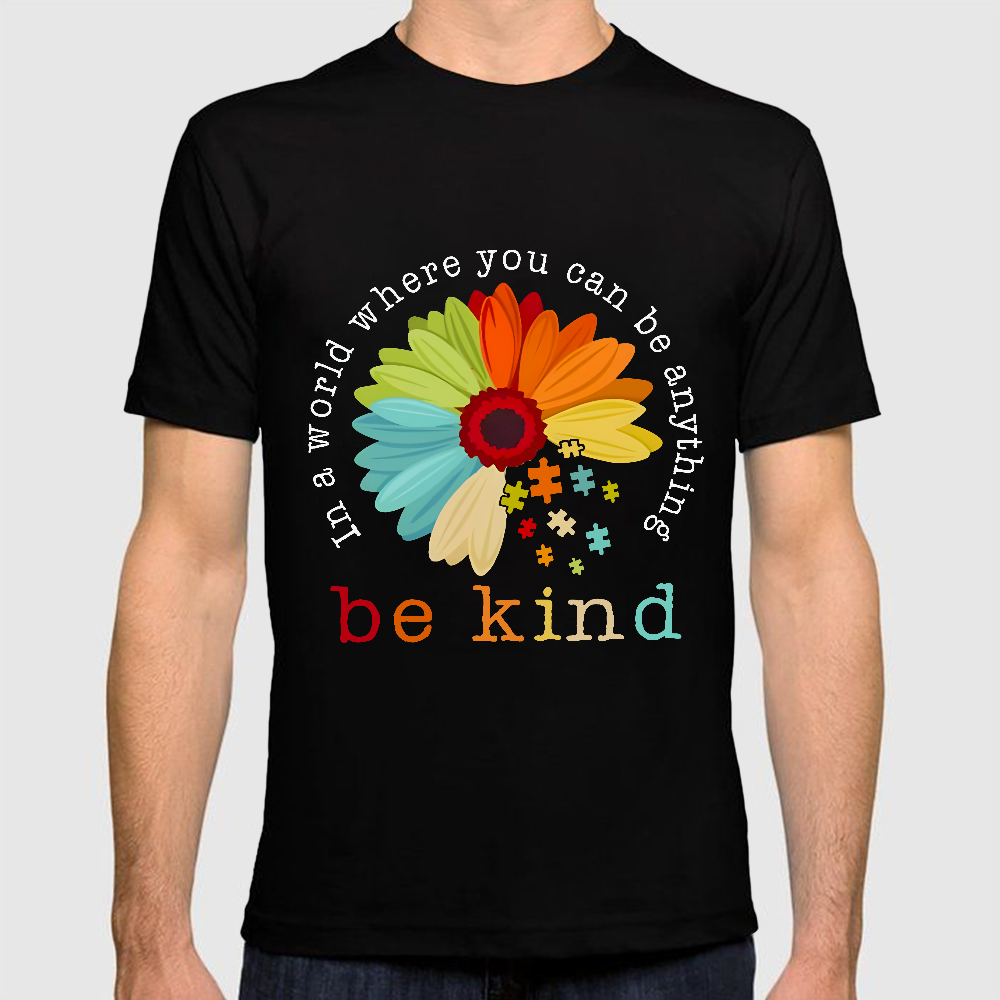In A World Where You Can Be Anything Be Kind Cotton Doctor T-shirt