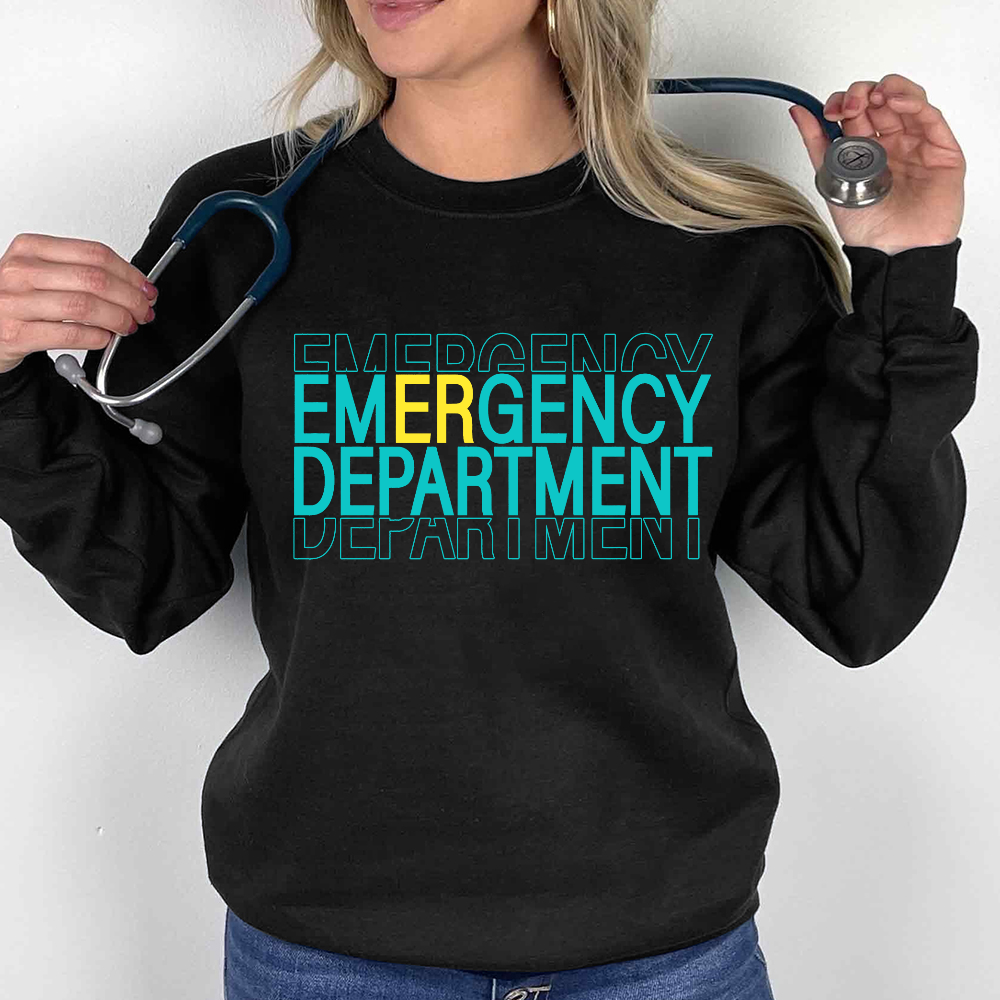 Emergency Department Cotton Pullover Sweatshirt