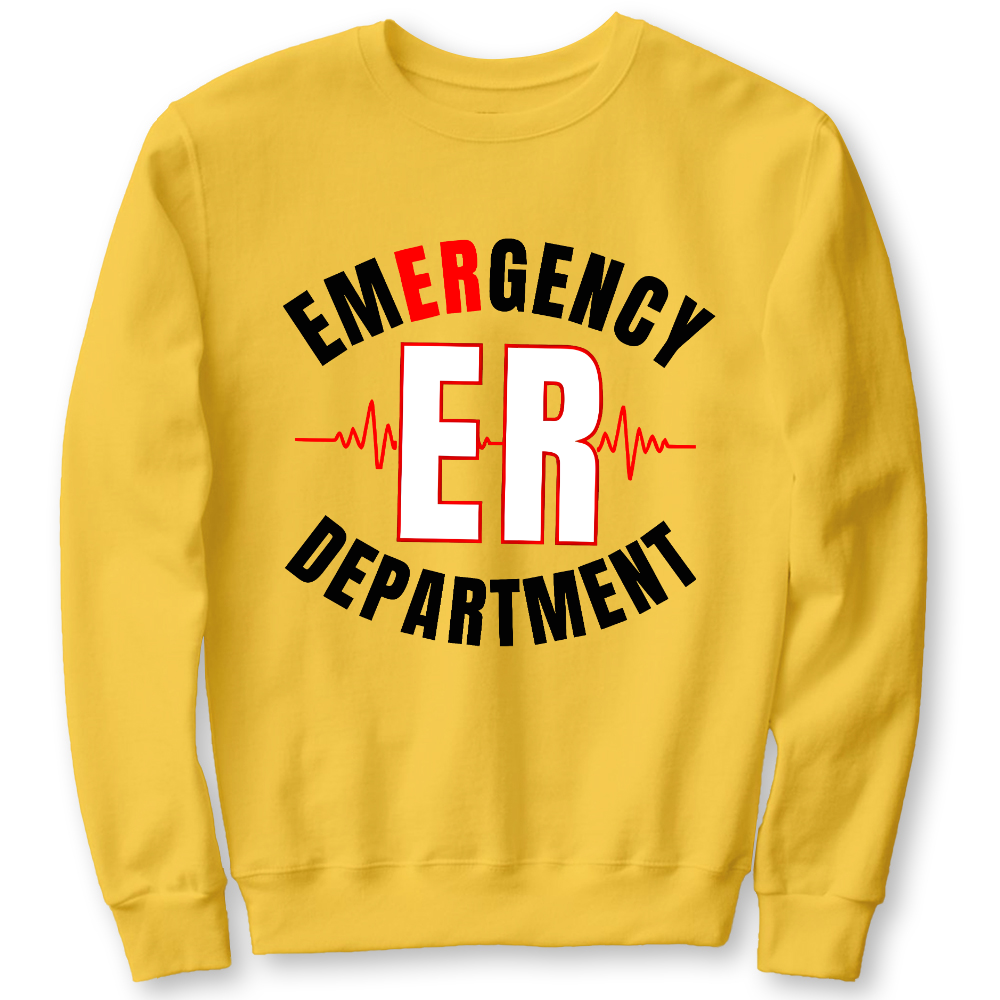 Emergency Department Cotton Pullover Sweatshirt