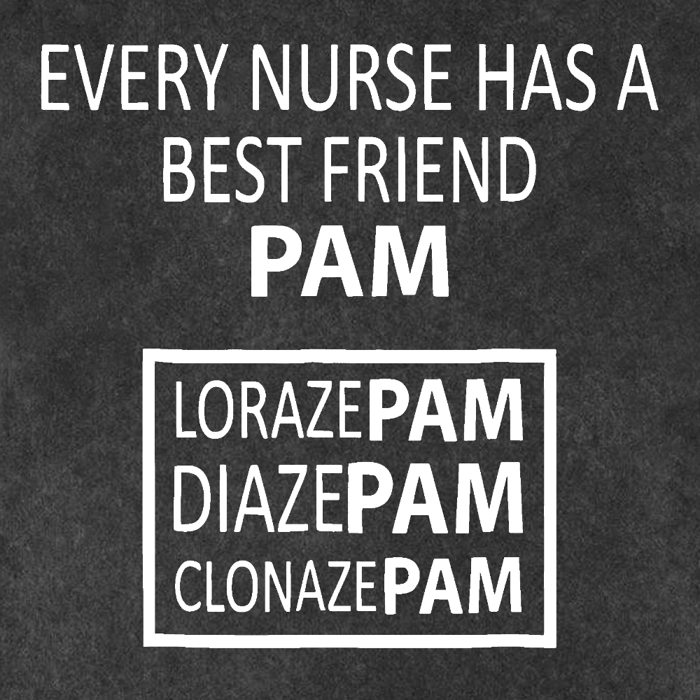 Every Nurse Has A Best Friend PAM Vintage Washed T-shirt